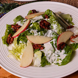 Apple and Nuts Salad